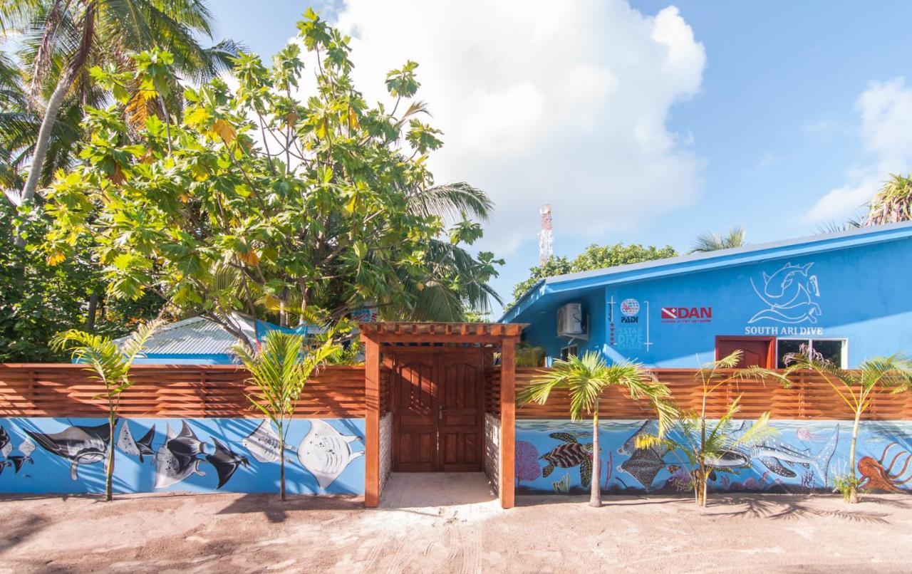 South Ari Dive Center Otel Dhangethi Dış mekan fotoğraf